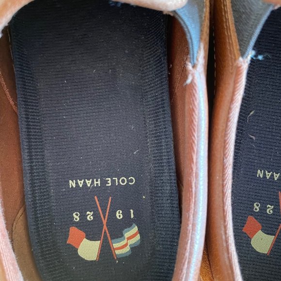 Cole Haan Slip ons in dark Tan Color - Picture 3 of 4